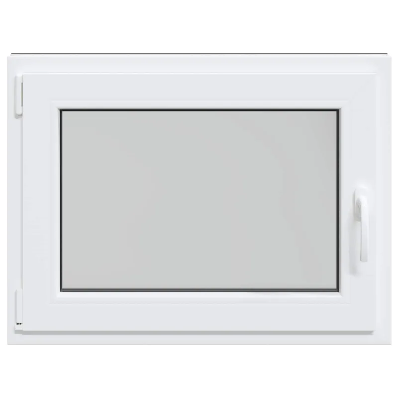 Požeminio lango RISOR 90 x 50 cm PVC ir stiklas Balta