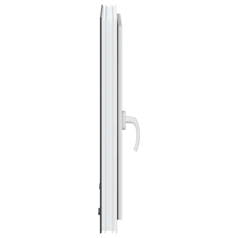 Požeminio lango RISOR 50 x 75 cm PVC ir stiklas Antracito