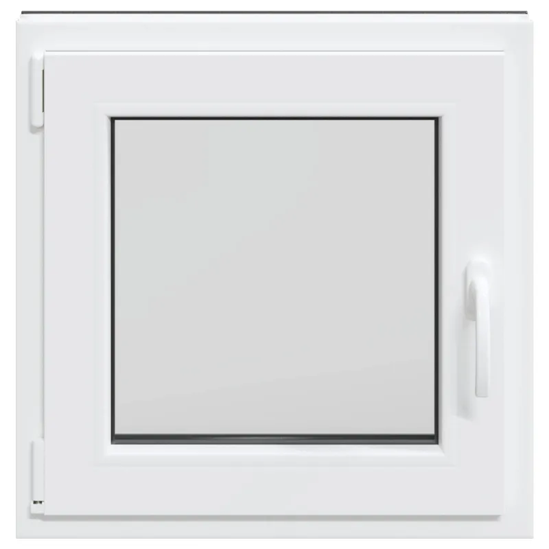 Požeminio lango RISOR 60 x 60 cm PVC ir stiklas Antracito
