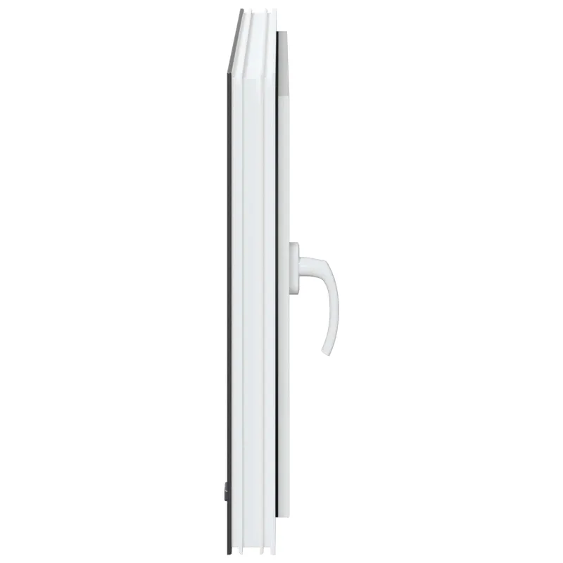 Požeminio lango RISOR 60 x 100 cm PVC ir stiklas Antracito