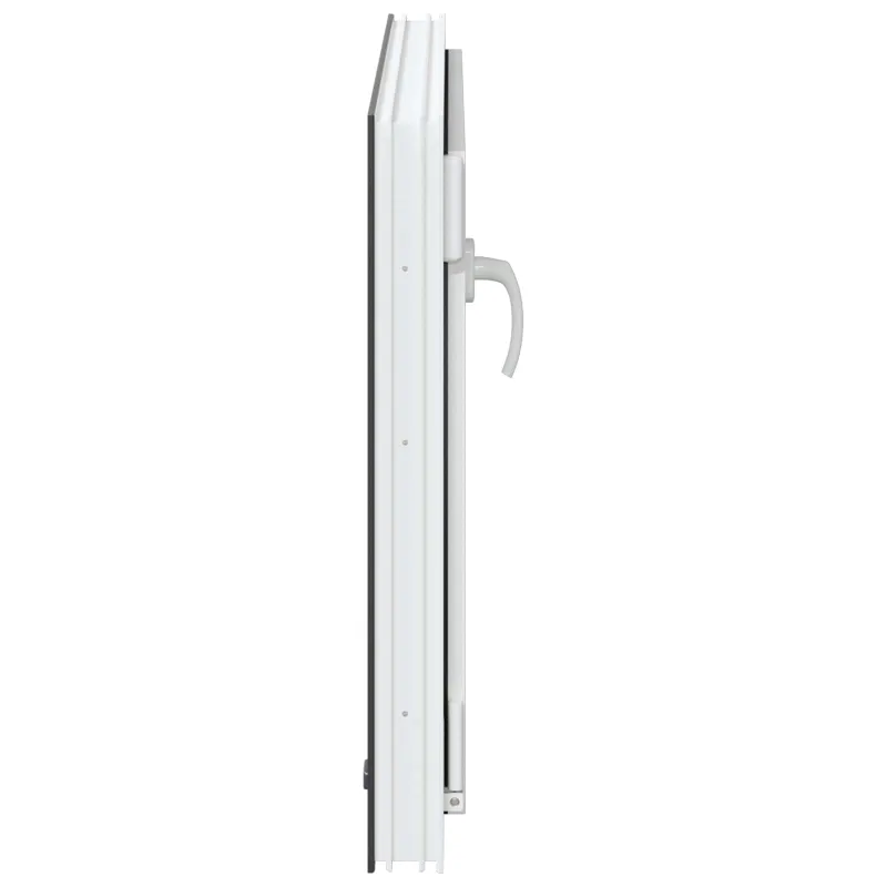 Požeminio lango RISOR 80 x 70 cm PVC ir stiklas Antracito