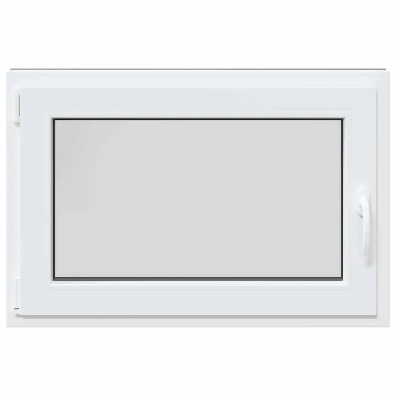 Požeminio lango RISOR 90 x 50 cm PVC ir stiklas Antracito