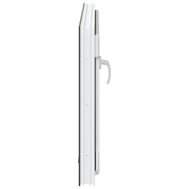 Požeminio lango RISOR 90 x 70 cm PVC ir stiklas Antracito