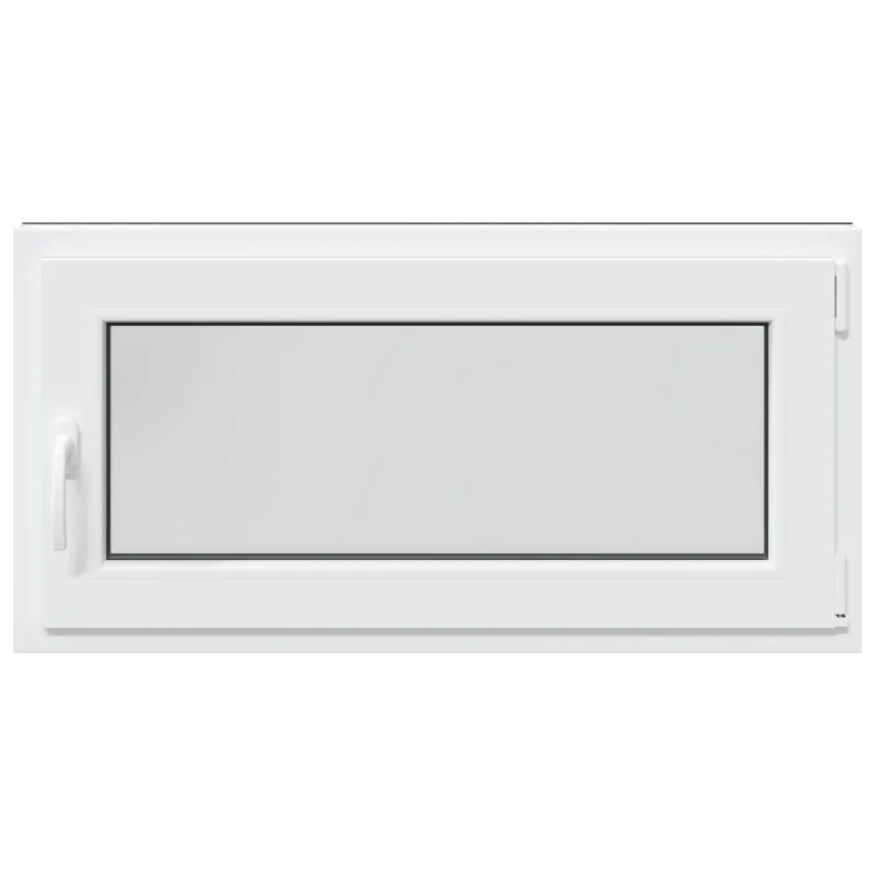Požeminio lango RISOR 100 x 50 cm PVC ir stiklas Antracito