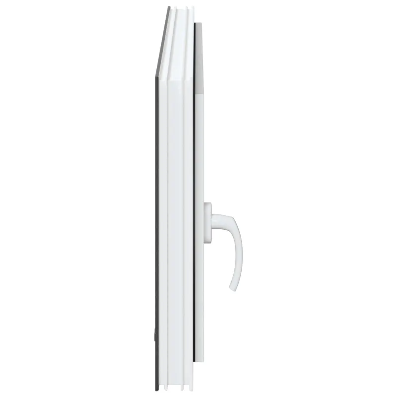 Požeminio lango RISOR 100 x 50 cm PVC ir stiklas Antracito
