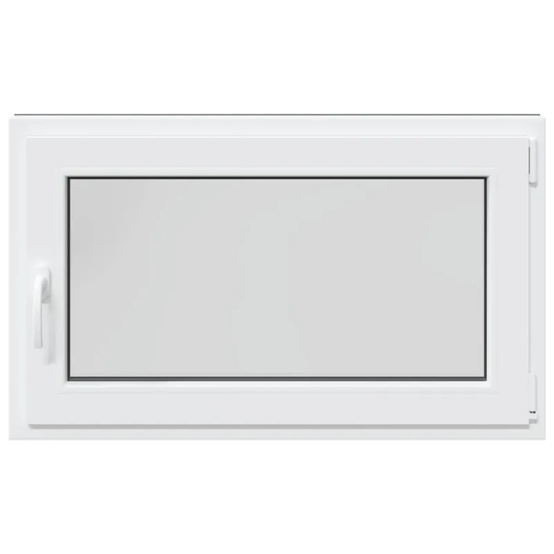 Požeminio lango RISOR 100 x 70 cm PVC ir stiklas Antracito