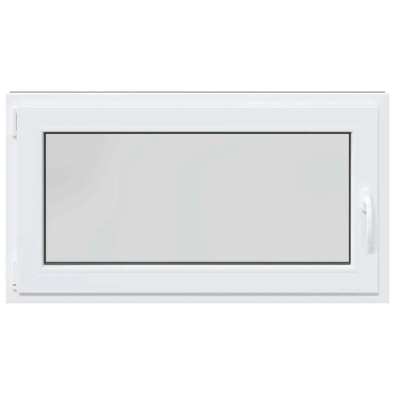 Požeminio lango RISOR 110 x 50 cm PVC ir stiklas Antracito