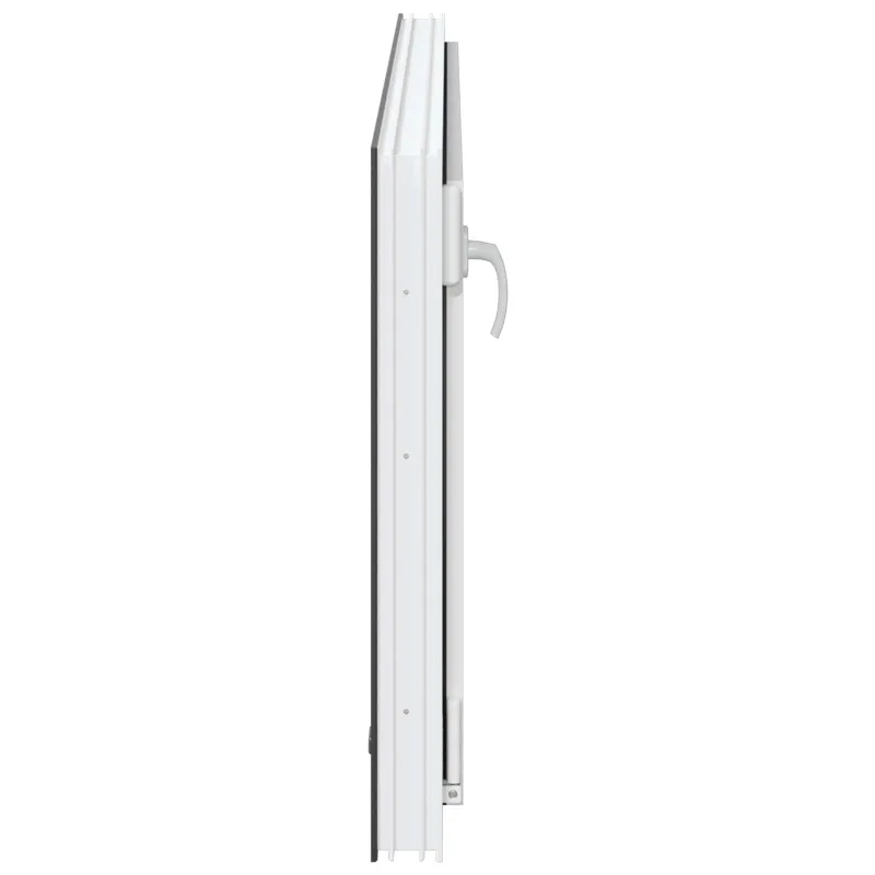 Požeminio lango RISOR 120 x 60 cm PVC ir stiklas Antracito