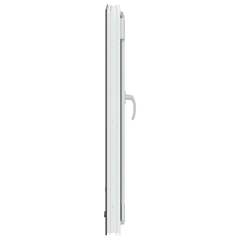 Požeminio lango RISOR 60 x 100 cm PVC ir stiklas Antracito