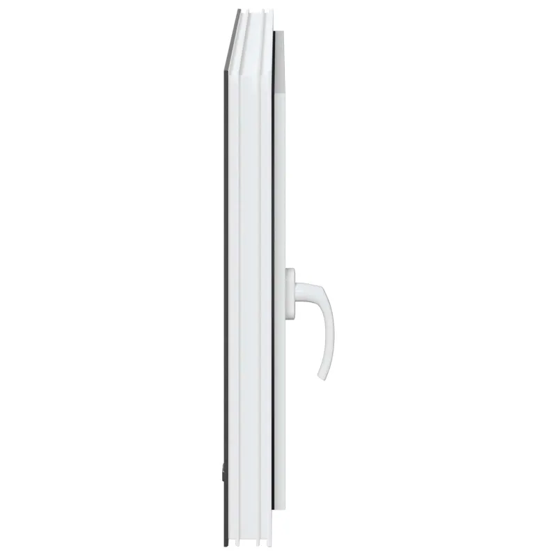 Požeminio lango RISOR 80 x 50 cm PVC ir stiklas Antracito