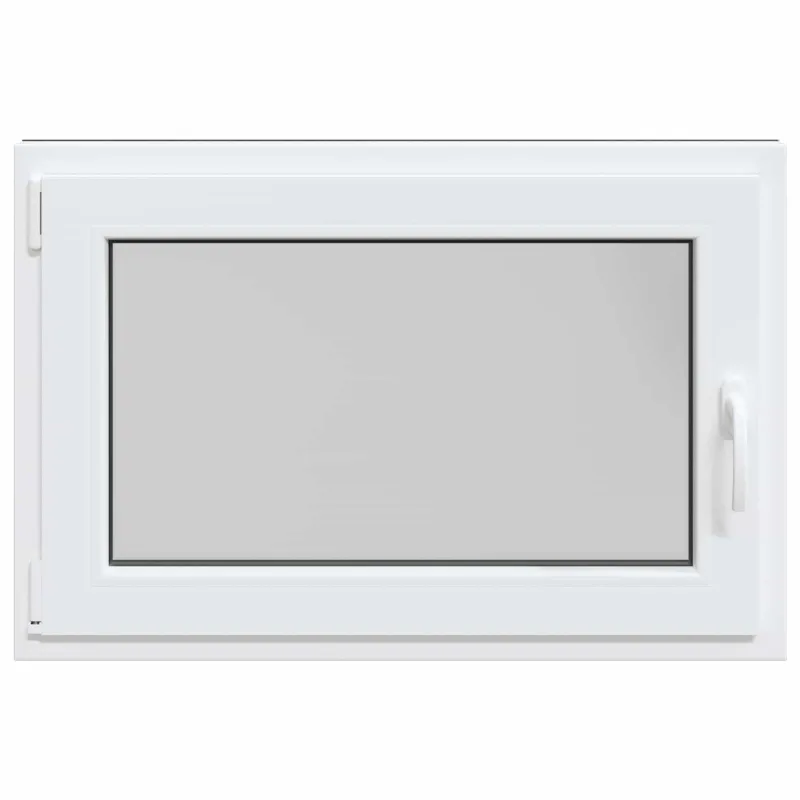 Požeminio lango RISOR 90 x 70 cm PVC ir stiklas Antracito