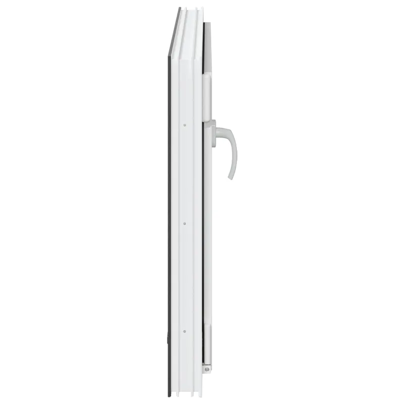 Požeminio lango RISOR 90 x 70 cm PVC ir stiklas Antracito