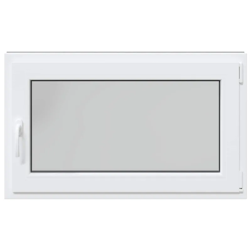 Požeminio lango RISOR 100 x 60 cm PVC ir stiklas Antracito