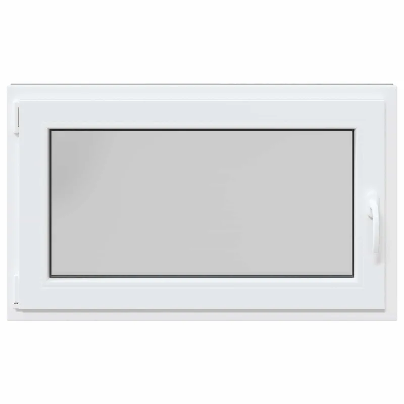 Požeminio lango RISOR 100 x 70 cm PVC ir stiklas Antracito