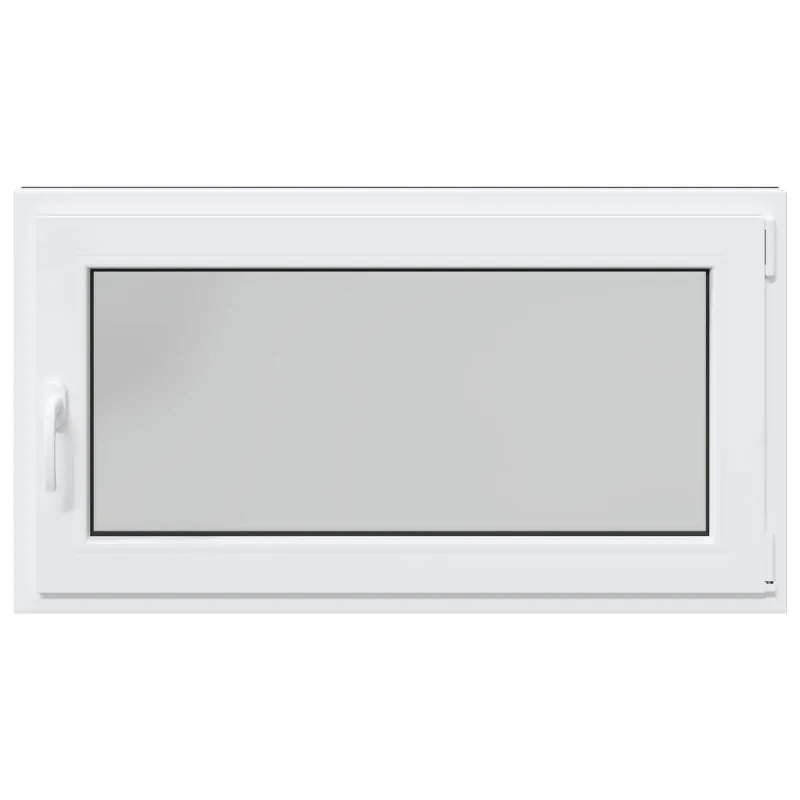 Požeminio lango RISOR 110 x 50 cm PVC ir stiklas Antracito