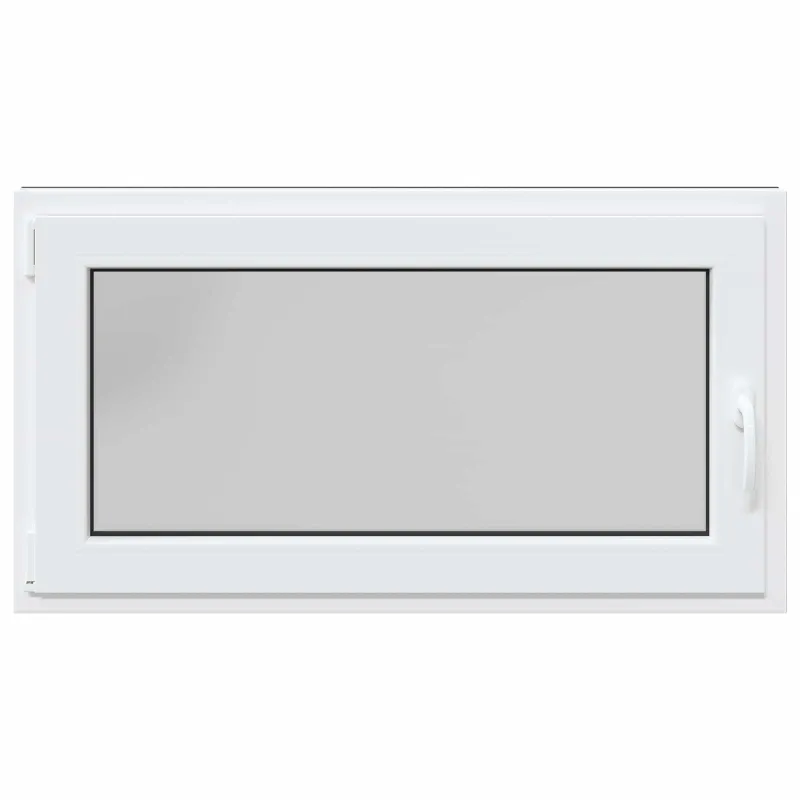 Požeminio lango RISOR 110 x 50 cm PVC ir stiklas Antracito