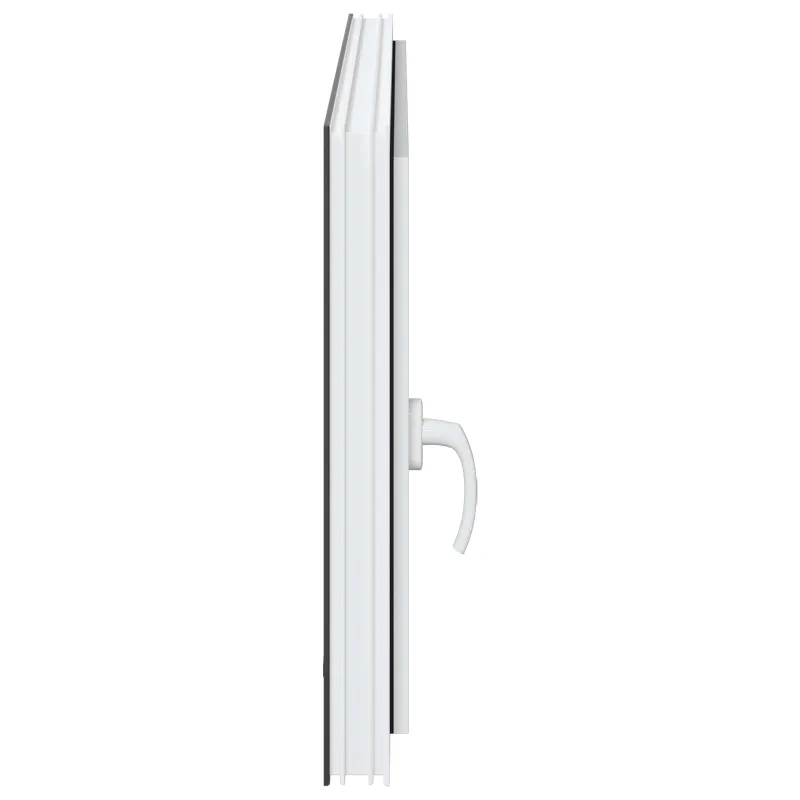 Požeminio lango RISOR 110 x 60 cm PVC ir stiklas Antracito