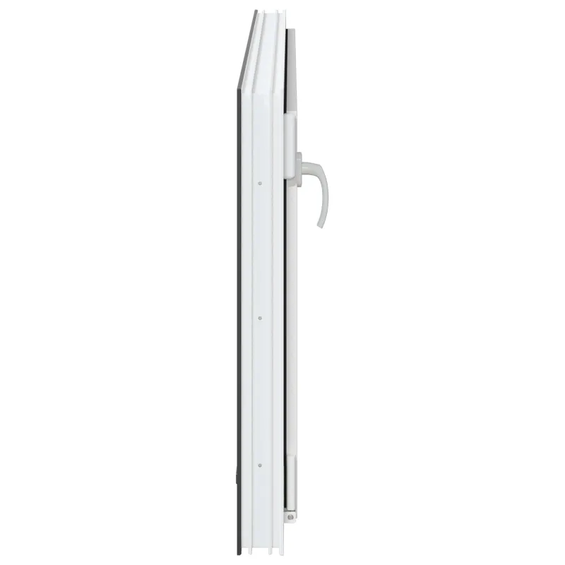 Požeminio lango RISOR 110 x 60 cm PVC ir stiklas Antracito