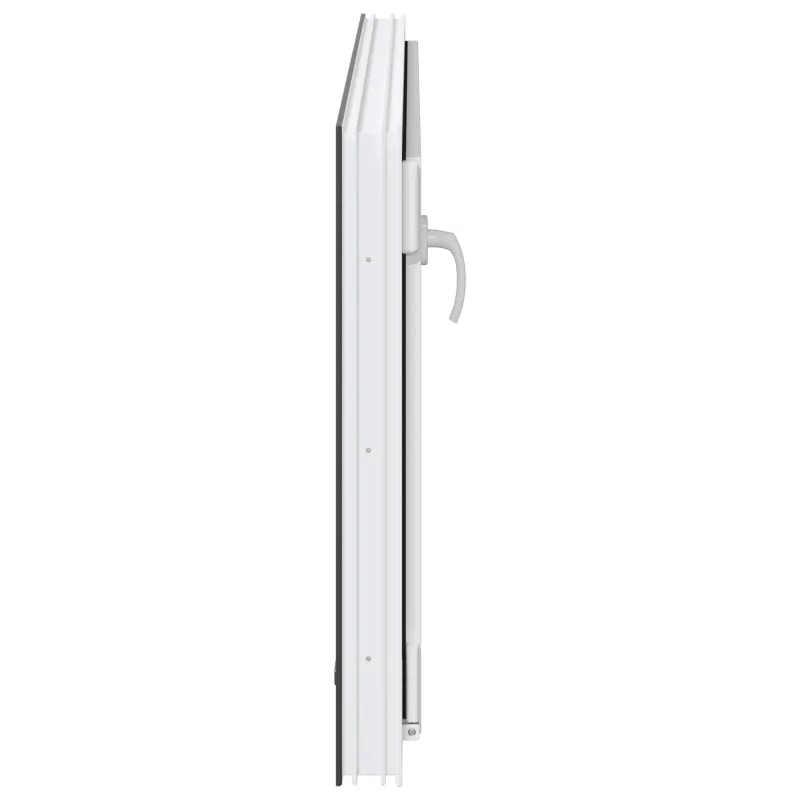 Požeminio lango RISOR 120 x 60 cm PVC ir stiklas Antracito
