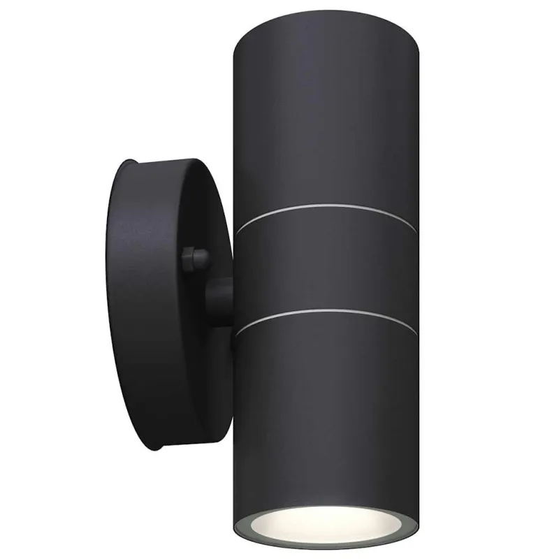Lauko LED sien. šviest., 2vnt., nerūd. plienas, į viršų/apačią