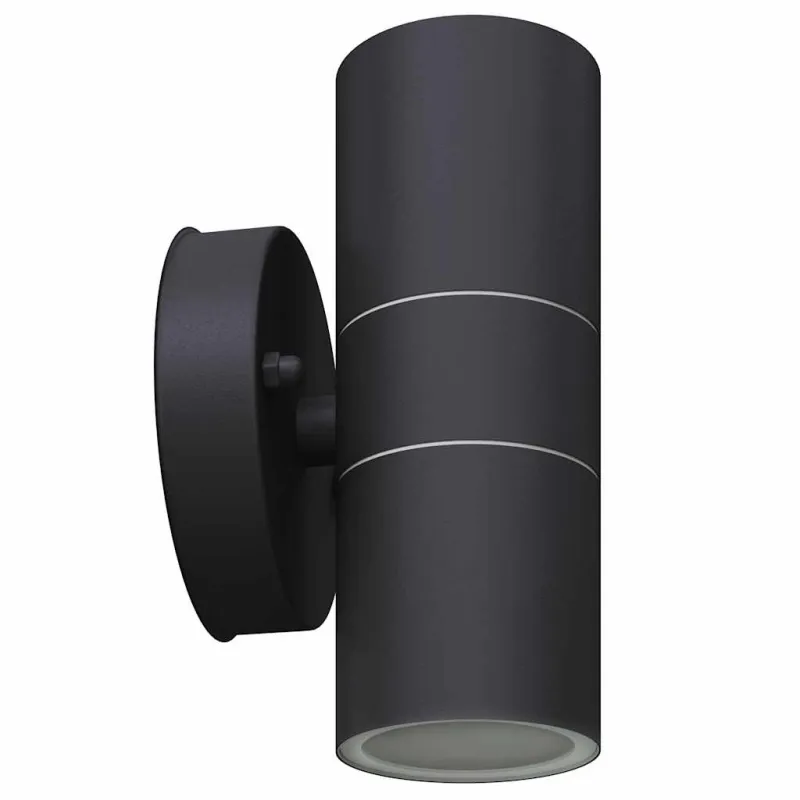 Lauko LED sien. šviest., 2vnt., nerūd. plienas, į viršų/apačią