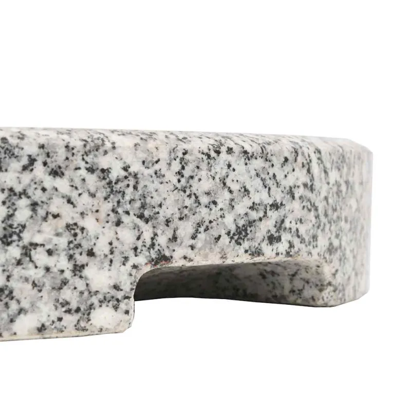 Skėčio stovas, granitas, apvalus, 20kg