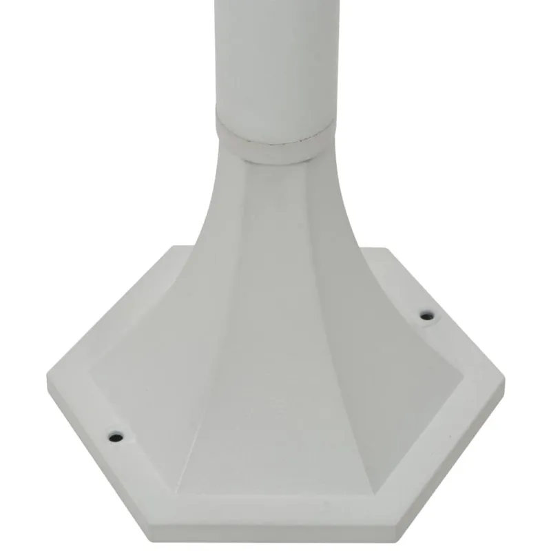 Sodo šviestuvai, 6vnt., E27, 110cm, aliuminis, balti