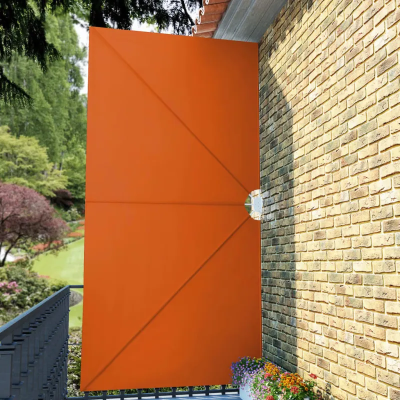 Sulankstoma šoninė terasos markizė, terak., 400x200cm