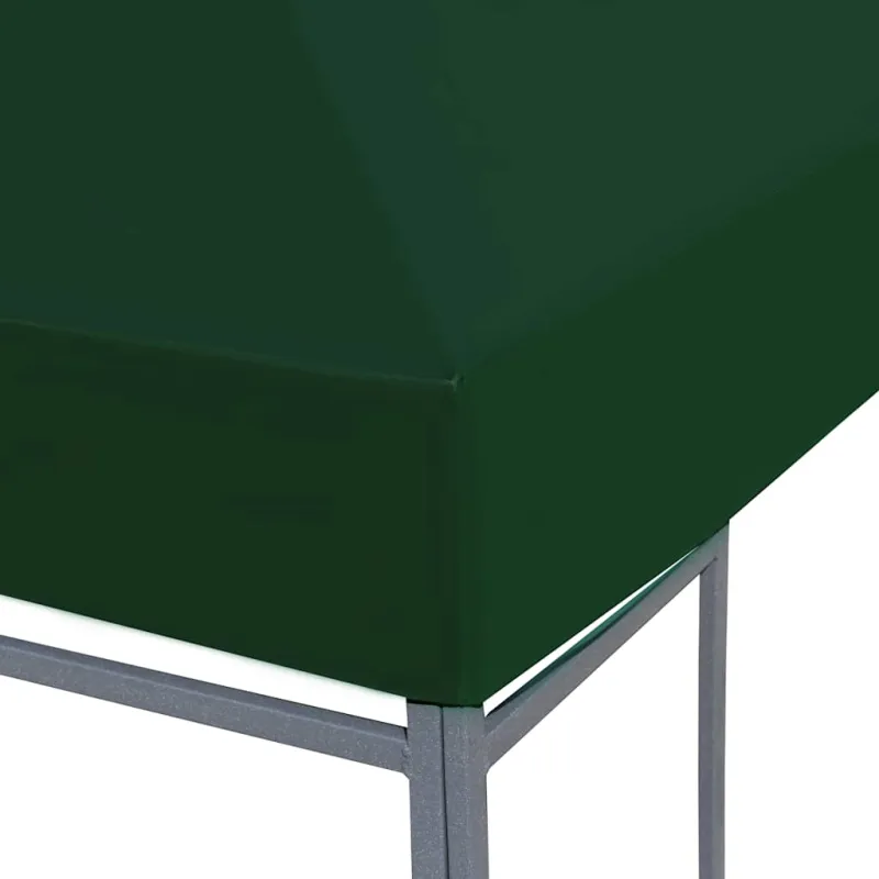 Viršutinis pavėsinės uždangalas, žalias, 310 g/m², 4x3m