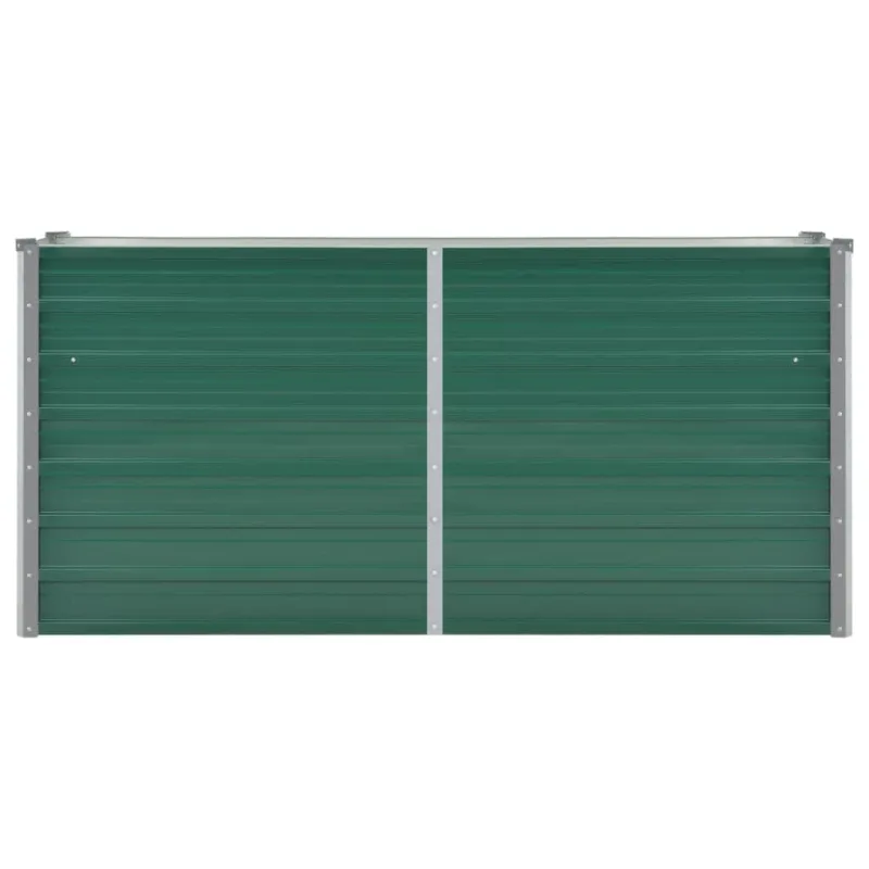 Lovelis, žalias, galvanizuotas plienas, 160x40x77cm
