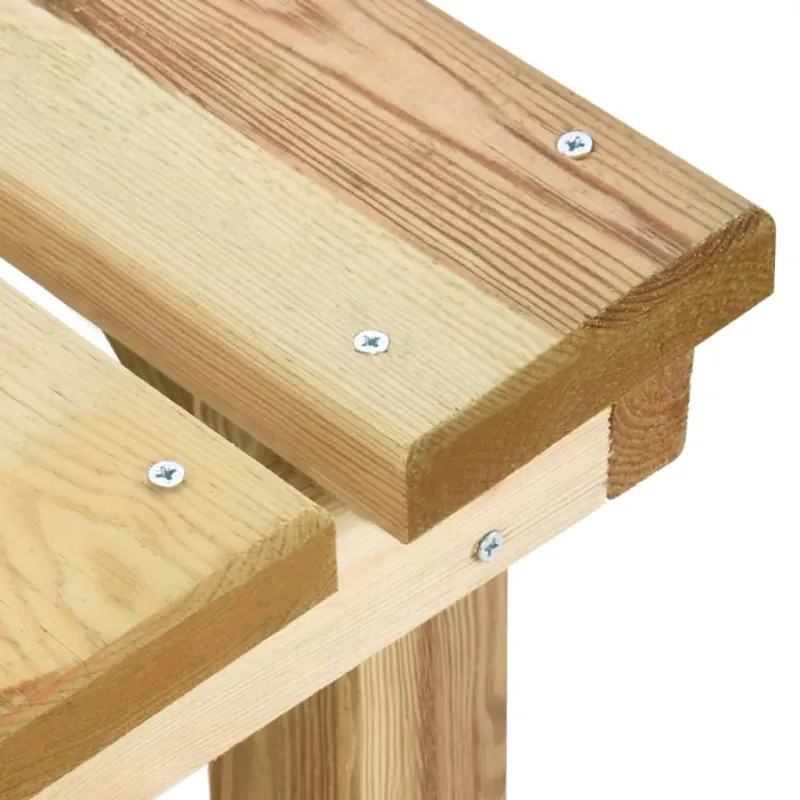 Sodo suoliukas, 140cm, impregnuota pušies mediena