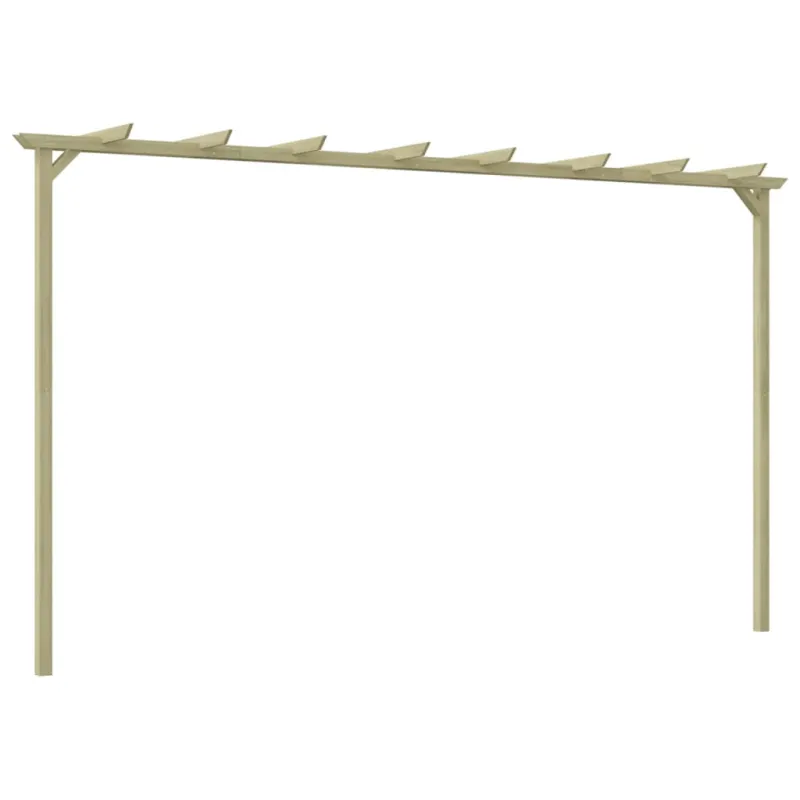 Sodo pergolė, 360x200x60cm, impregnuota pušies mediena