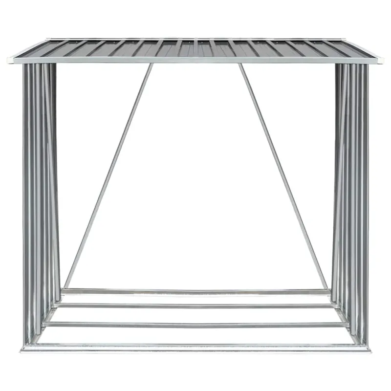 Sodo malkinė, galvanizuotas plienas, 163x83x154cm, pilka