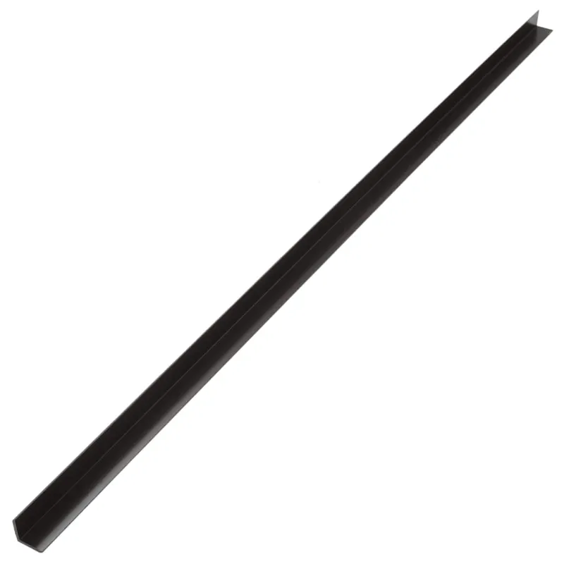 Kampiniai grindų dangos apvadai, 5vnt., rudi, 170cm, WPC