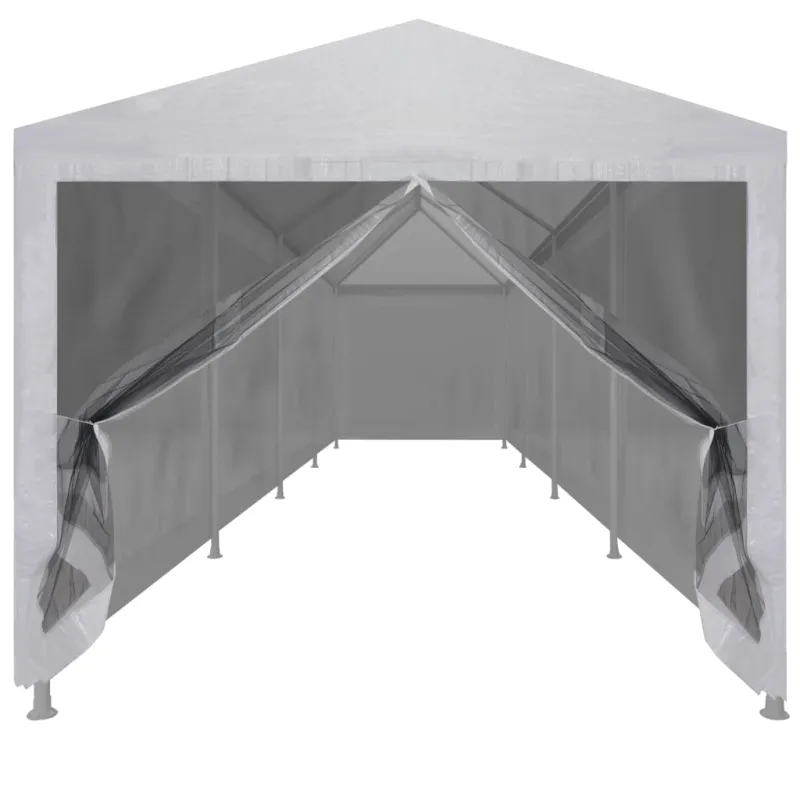 Proginė palapinė su 10 tinklinių šoninių sienelių, 12x3m