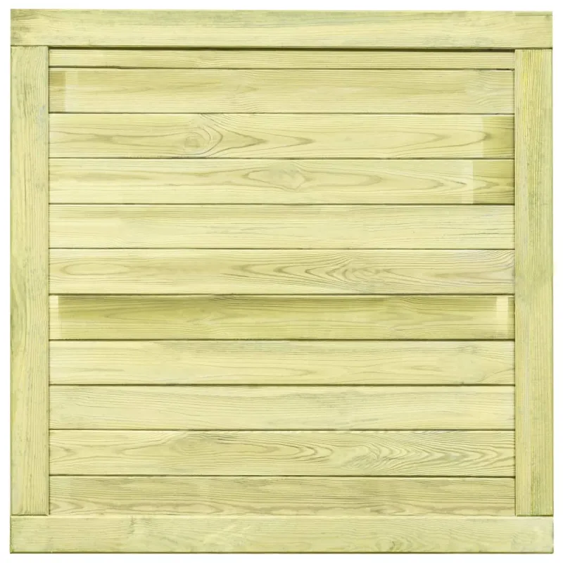 Sodo vartai, 100x100cm, impregnuota pušies mediena