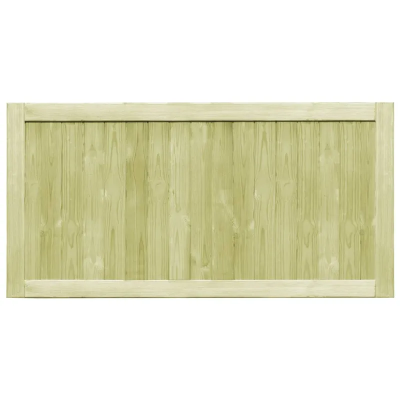 Sodo vartai, 2vnt., 300x75cm, impregnuota pušies mediena