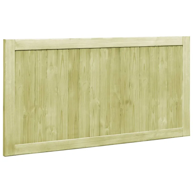 Sodo vartai, 2vnt., 300x75cm, impregnuota pušies mediena