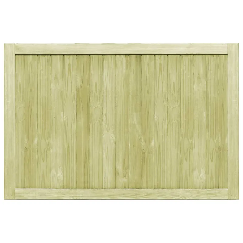 Sodo vartai, 2vnt., 300x100cm, impregnuota pušies mediena