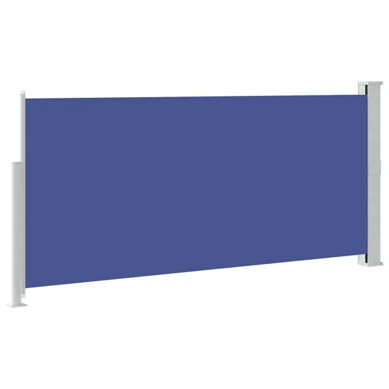 Ištraukiama šoninė pertvara, mėlyna, 140x300cm