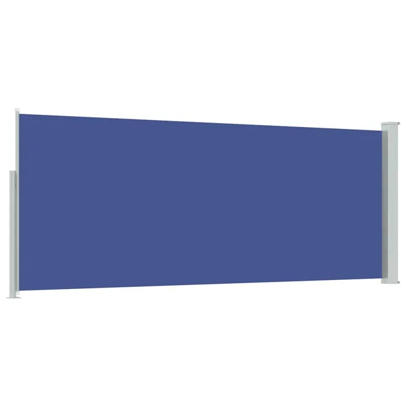 Ištraukiama šoninė pertvara, mėlyna, 120x300cm