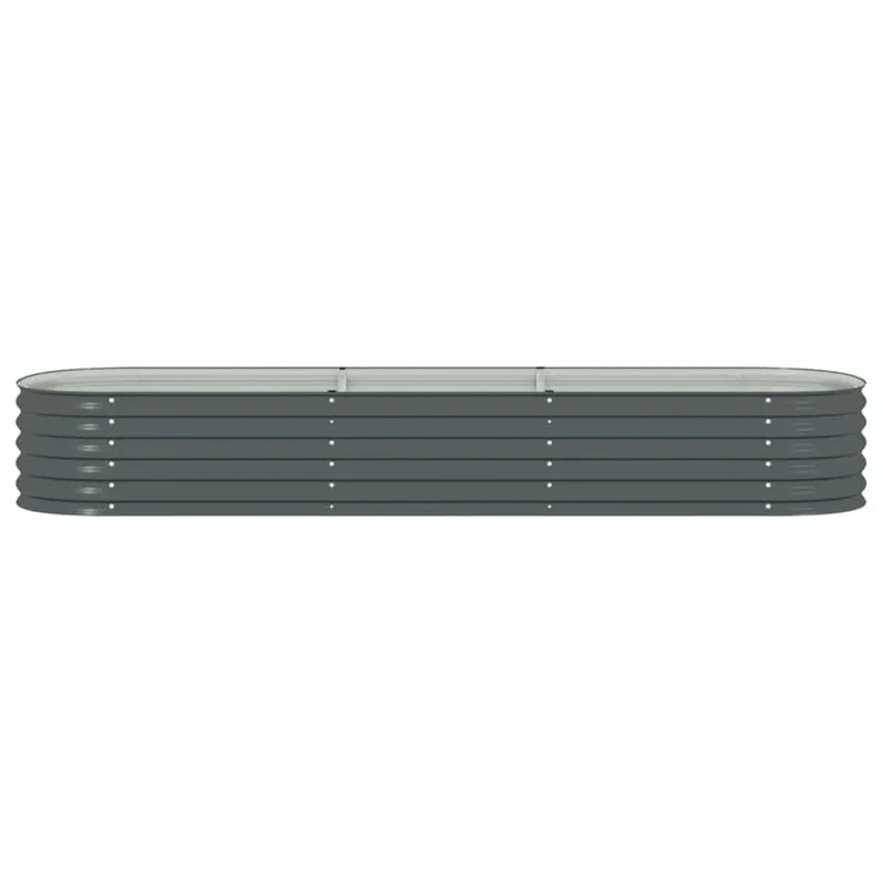 Lovelis, pilkas, 320x80x44cm, galvanizuotas plienas, aukštas