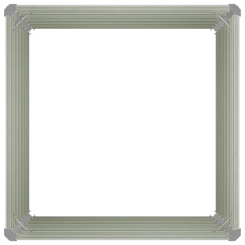 Pakeltas sodo lovelis, rudas, 100x100x77cm, galvan. plienas