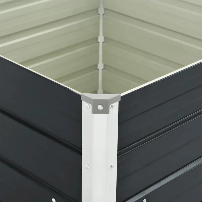 Pakeltas sodo lovelis, antr. sp., 100x100x77cm, galvan. plienas