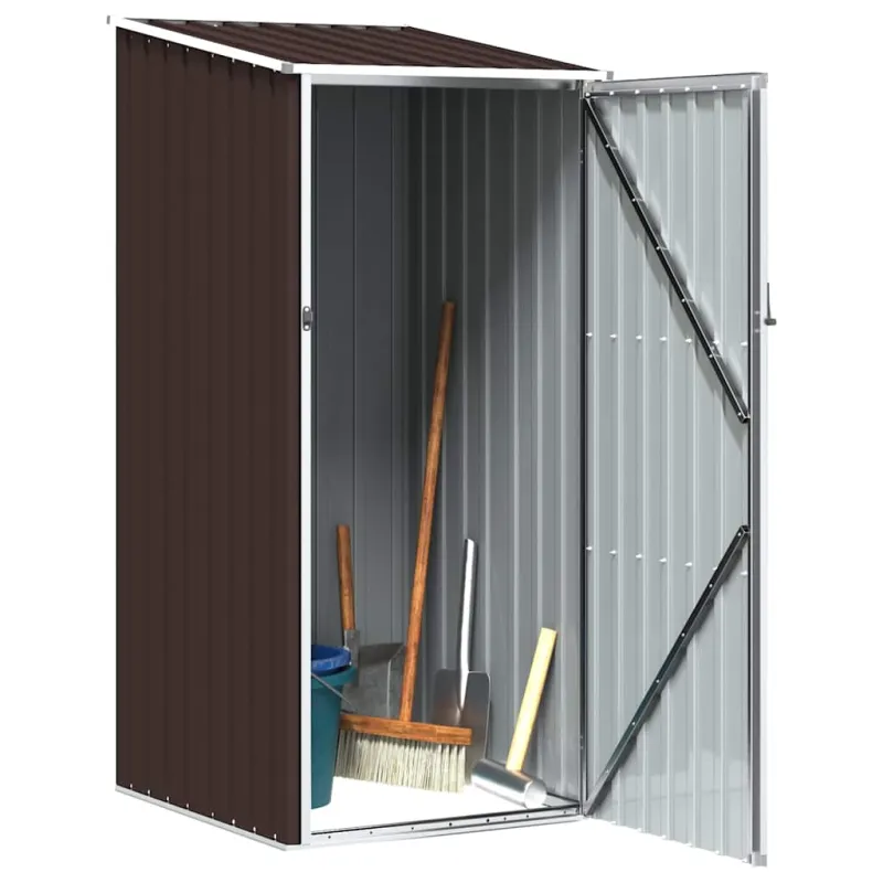 Sodo pašiūrė, ruda, 87x98x159cm, galvanizuotas plienas