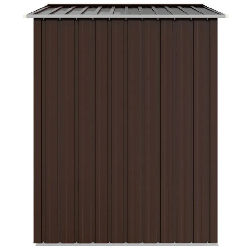 Sodo pašiūrė, ruda, 205x129x183cm, galvanizuotas plienas