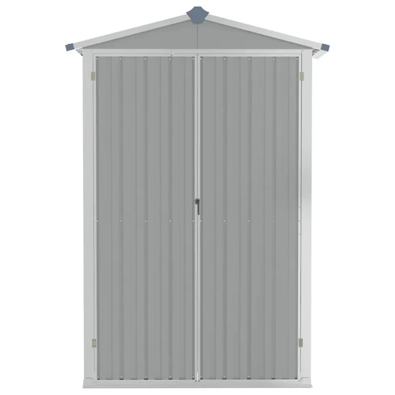 Sodo pašiūrė, pilka, 116x45x175cm, galvanizuotas plienas