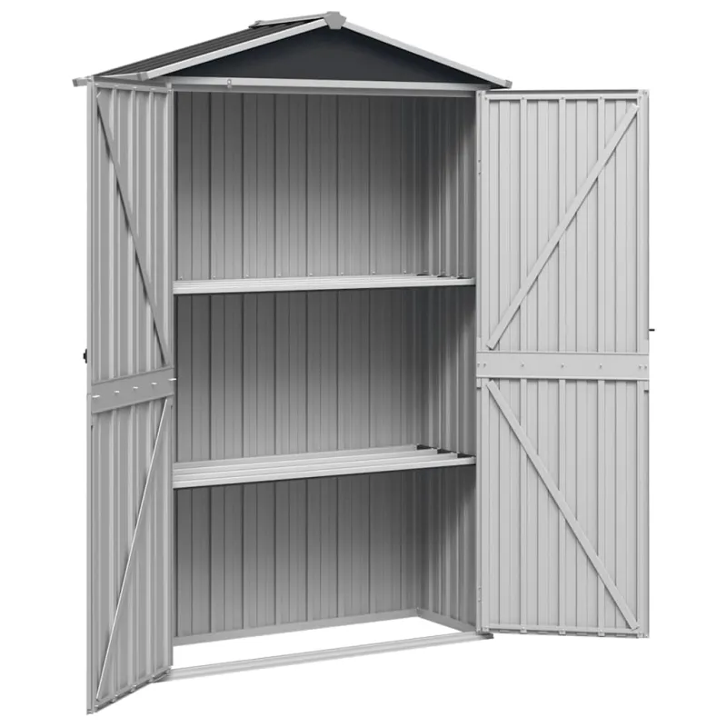 Sodo pašiūrė, antracito, 116x45x175cm, galvanizuotas plienas