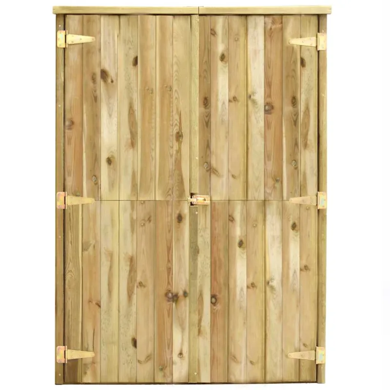 Pašiūrė sodo įrankiams, 123x50x171cm, impregnuota pušies med.