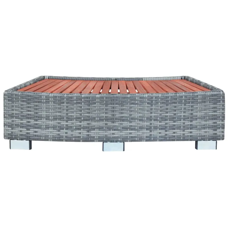 Laiptelis Spa baseinui, 92x45x25cm, poliratanas